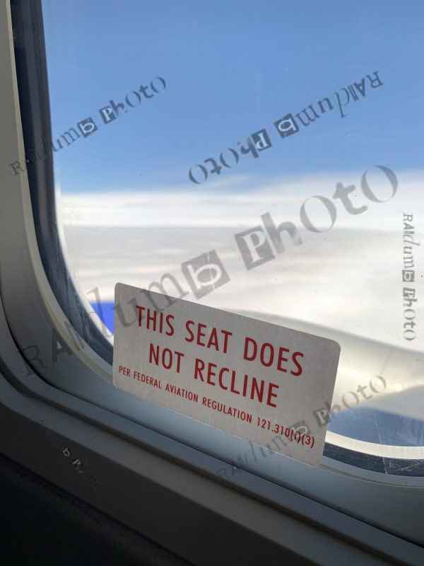 Airplane Window Sign