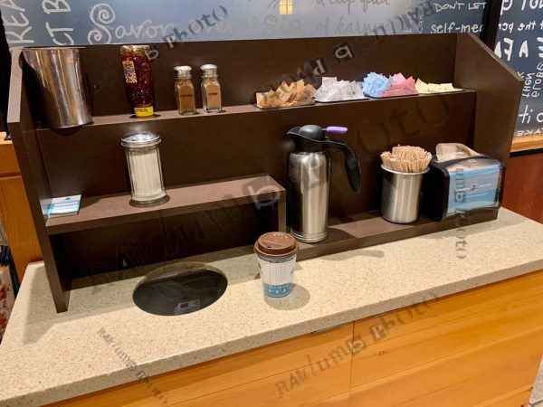 Coffeeshop prep station